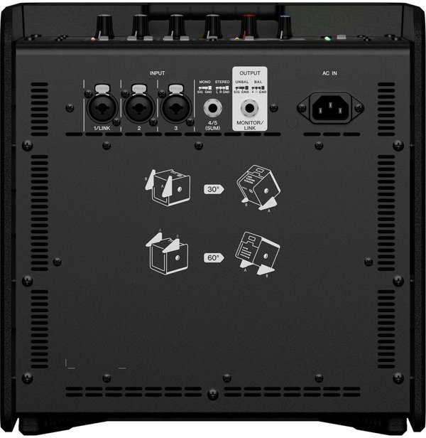Kolumna Yamaha Yamaha Portable PA System STAGEPAS200BTR