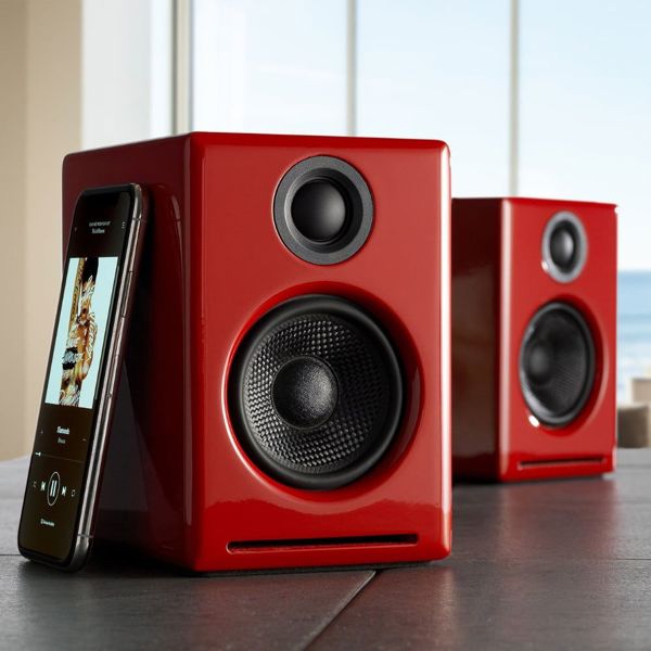 Audioengine A2+ BT Ηχεία Ραφιού 30W, Bluetooth, 2 Τεμάχια, Μαύρο