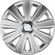 Κάλυμμα τροχού Versaco Κάλυμμα τροχού 14" VERSACO Aviator carbon RC silver