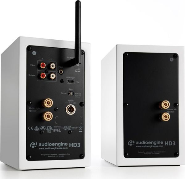 Audioengine HD3 Ενεργά Ηχεία 30W Bluetooth με Είσοδο RCA & AUX - Μαύρα