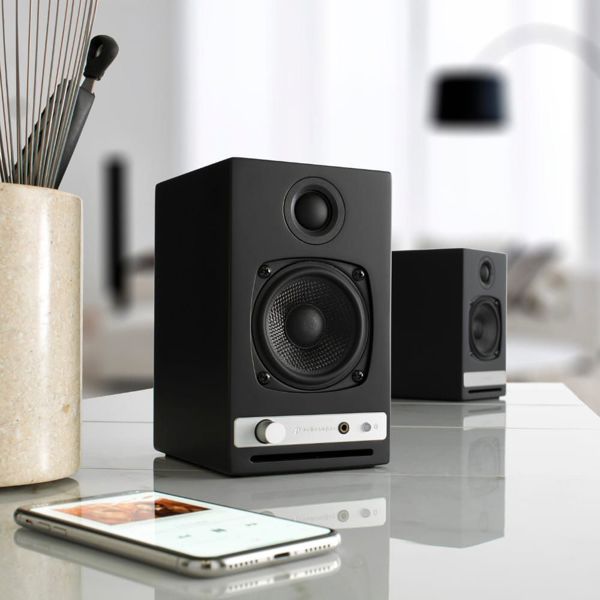 Audioengine HD3 Ενεργά Ηχεία Βιβλιοθήκης 30W με Bluetooth και RCA - Μαύρα
