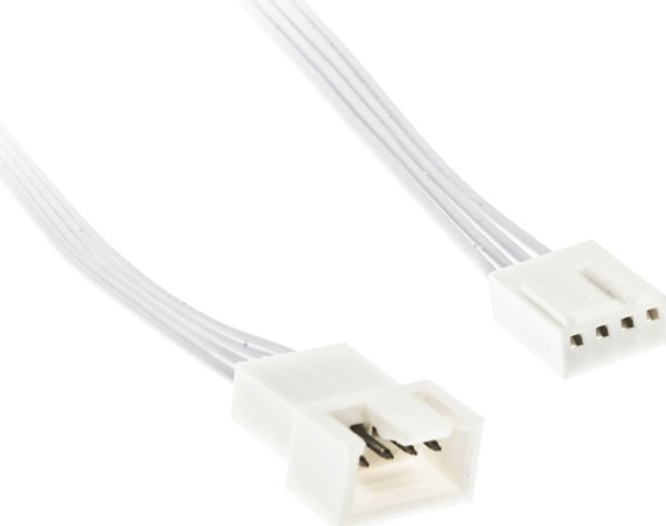 Kolink 4-Pin PWM Επέκταση - 30cm, λευκό