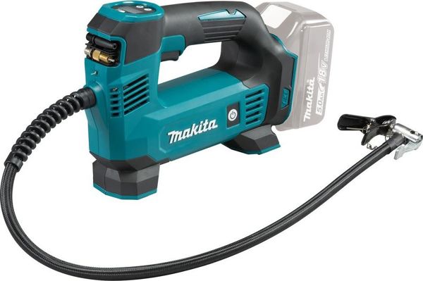 Makita DMP180Z Φορητός Αεροσυμπιεστής Αυτοκινήτου 18V Ασύρματος για Τροχούς, Ποδήλατα και Μπάλες