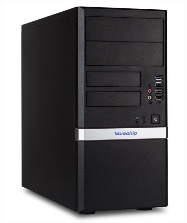 Komputer Bluechip BUSINESSline L3393 Green Intel Core i5 i5-12400 16 GB DDR5-SDRAM 1 TB SSD Windows 11 Pro Mini Tower PC Czarny