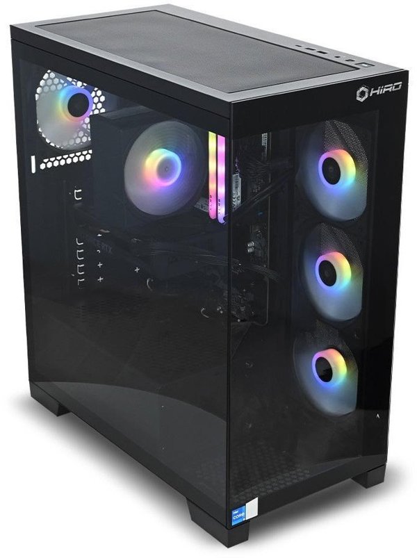 Gaming PC Hiro Aurora, AMD Ryzen 5 7600, RTX 5060 8GB, 16GB RAM, 1TB SSD, WiFi, Windows 11 Home