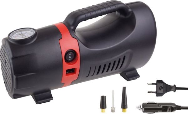 Φορητός αεροσυμπιεστής αυτοκινήτου AMiO Acomp-09 12 V