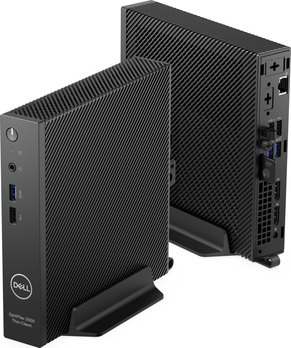 Υπολογιστής Dell Dell OptiPlex 3000 Thin Client - Thin Client - DTS - 1 x Pentium Silver N6005 / 2 GHz - RAM 8 GB - SSD 256 GB - NVMe, Class 35 - UHD Graphics - 1GbE, Wi-Fi 6E - WLAN: Bluetooth, 802.11a/b/g/n/ac/ax (Wi-Fi 6E) - Win 10 IoT Enterprise 2021
