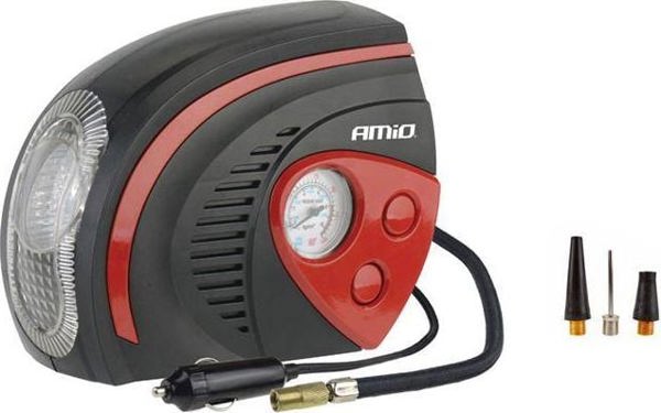 Φορητός αεροσυμπιεστής αυτοκινήτου AMiO Acomp-08 12 V