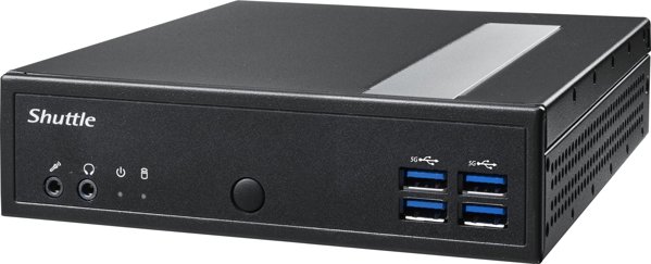 Komputer Shuttle SHUTTLE XPC slim DL3000XA Intel N100 8GB DDR5 128GB M.2 SSD NOOS