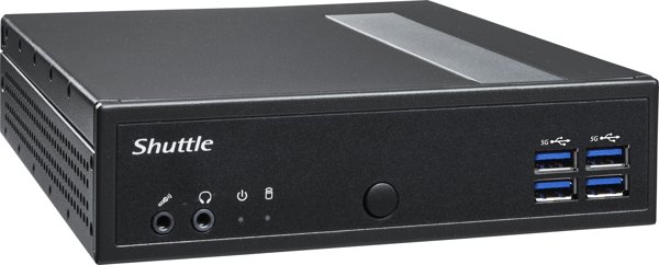 Komputer Shuttle SHUTTLE XPC slim DL3000XA Intel N100 8GB DDR5 128GB M.2 SSD NOOS