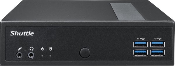 Komputer Shuttle SHUTTLE XPC slim DL3000XA Intel N100 8GB DDR5 128GB M.2 SSD NOOS