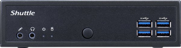Komputer Shuttle SHUTTLE XPC slim DL3000XA Intel N100 8GB DDR5 128GB M.2 SSD NOOS