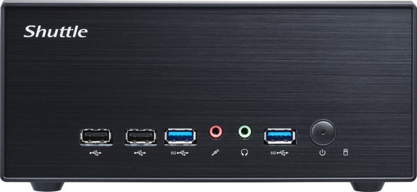 Υπολογιστής Shuttle Shuttle XP slim XH610G2 υπολογιστής barebone Επιτραπέζιος υπολογιστής Μαύρος Intel H610 LGA 1700
