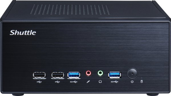 Υπολογιστής Shuttle Shuttle XP slim XH610G2 υπολογιστής barebone Επιτραπέζιος υπολογιστής Μαύρος Intel H610 LGA 1700