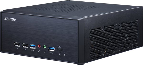 Υπολογιστής Shuttle Shuttle XP slim XH610G2 υπολογιστής barebone Επιτραπέζιος υπολογιστής Μαύρος Intel H610 LGA 1700