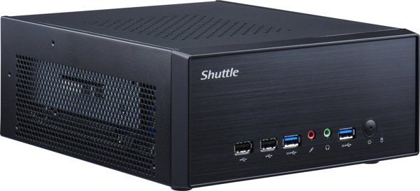 Υπολογιστής Shuttle Shuttle XP slim XH610G2 υπολογιστής barebone Επιτραπέζιος υπολογιστής Μαύρος Intel H610 LGA 1700