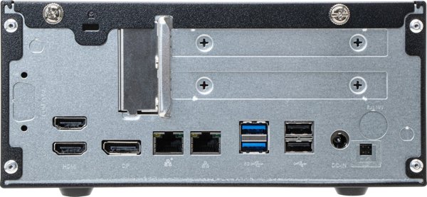 Υπολογιστής Shuttle Shuttle XP slim XH610G2 υπολογιστής barebone Επιτραπέζιος υπολογιστής Μαύρος Intel H610 LGA 1700