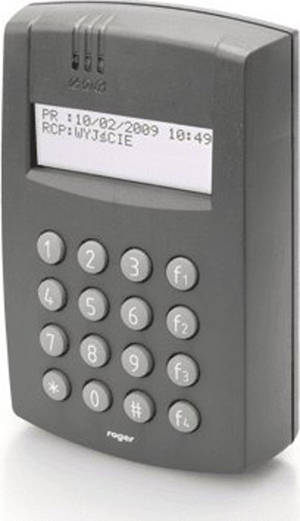 Roger PR602LCD-DT-O Ελεγκτής Πρόσβασης με Οθόνη LCD, Επαγγελματικό Σύστημα Διαχείρισης Εισόδου