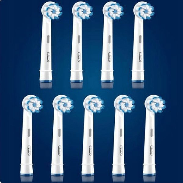 Κεφαλή Procter & Gamble Oral-B Sensitive Clean 80339524 Ηλεκτρική Οδοντόβουρτσα 9 τεμάχια Λευκό (4210201325239)