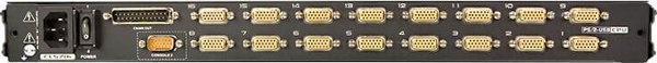 Κονσόλα KVM Aten ATEN KVM 16 port LCD 19'' + πληκτρολόγιο + επιφάνεια αφής USB-PS/2 - CL5716N-ATA-AG