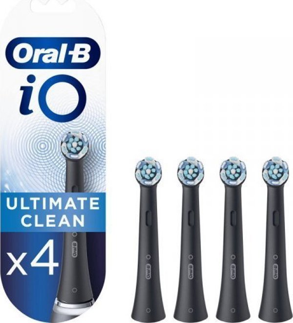 Oral-B iO Ultimate Clean Black 4 τεμ.