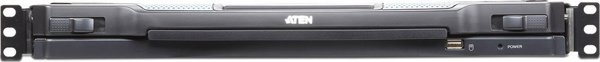 Konsola KVM Aten ATEN KVM 16 port LCD LED 19'' + keyboard + touchpad USB-PS/2, IP Admin - CL5716IN-ATA-AG