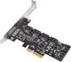 Ελεγκτής SilverStone PCIe 3.0 x4 - 6x SATA III (SST-ECS06)