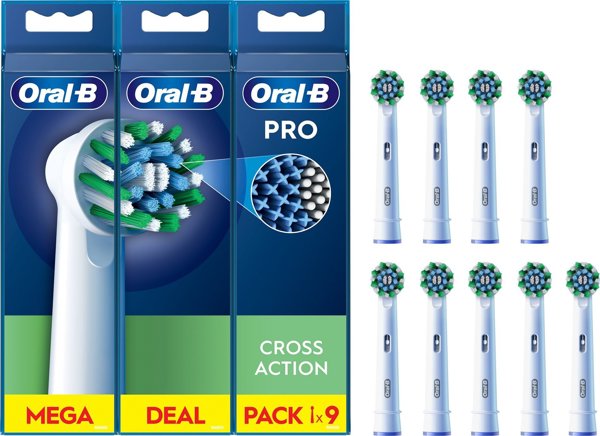 Ανταλλακτικές κεφαλές EBX50-9 PRO CrossAction PRO 9τμχ