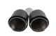 MTuning Τελικό Εξατμιστήρα Carbon Mat, 2 Έξοδοι 101mm, Είσοδος 76mm