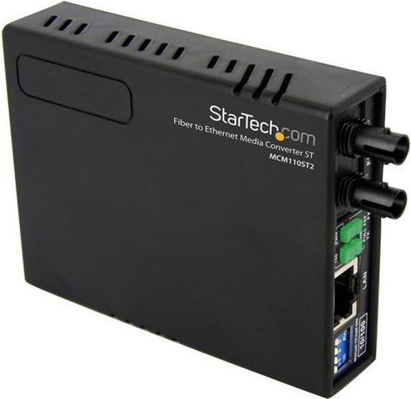 Μετατροπέας οπτικών ινών StarTech ST σε RJ45 2KM (MCM110ST2EU)