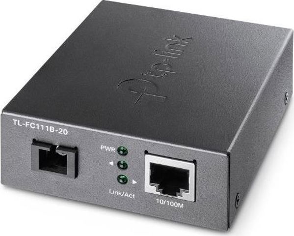 TP-Link FC111B-20 Media Converter Μετατροπέας Οπτικών Ινών 10/100 Mbps WDM