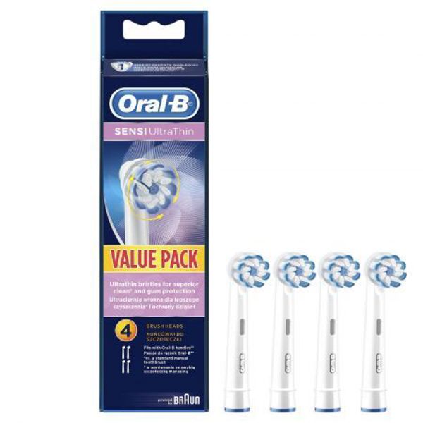 Ανταλλακτική κεφαλή Oral-B Sensi UltraThin EB60-4 4τμχ.