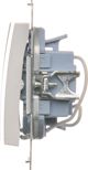 Τριπλός διακόπτης Kontakt-Simon Simon 54 με LED φωτισμό λευκός (DW31L.01/11)