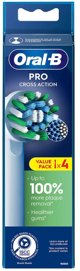 Ανταλλακτικές κεφαλές CROSS Oral-B Pro Cross Action 4 τεμ
