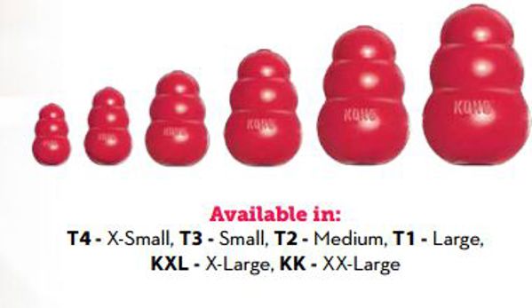 KONG Classic Medium 8cm [jm.szt.] - T2E