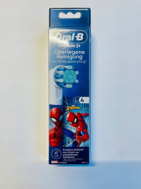 Braun Oral-B Pro Kids Frozen II Ανταλλακτικές Κεφαλές Ηλεκτρικής Οδοντόβουρτσας, 4 Τεμάχια, Λευκές