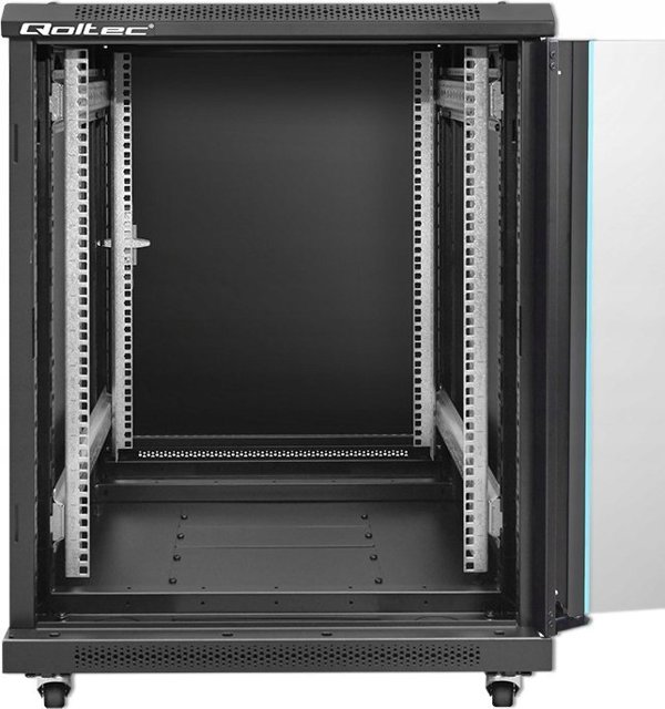 Konica Minolta Szafa RACK Qoltec 19" | 15U | 600 x 600 x 855 | Stalowa obudowa