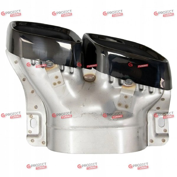 Άκρα Εξάτμισης Μαύρη για MERCEDES C-Class W205 S205 A205 C205 GLE C292 S-Class W222 προ facelift 2015-2018