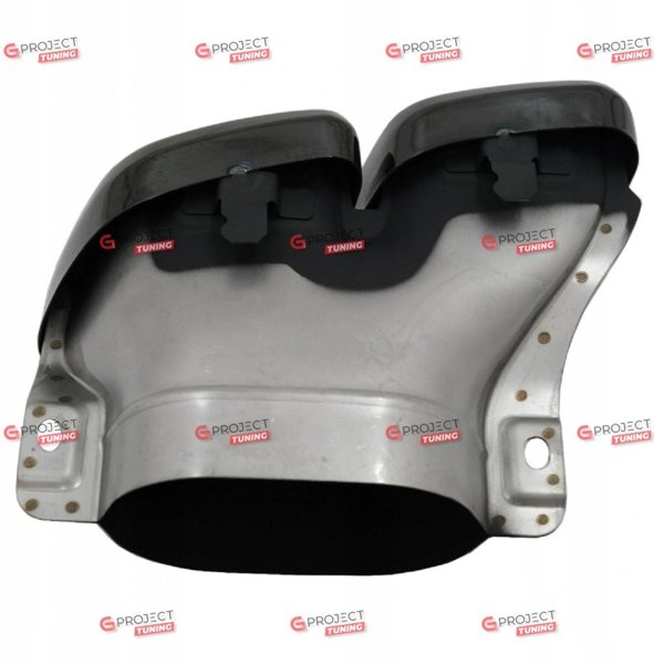 Άκρα Εξάτμισης Μαύρη για MERCEDES C-Class W205 S205 A205 C205 GLE C292 S-Class W222 προ facelift 2015-2018
