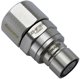 Koolance QD3 Schnellverschluss gerade männlich auf 16/10mm - no-spill, silber