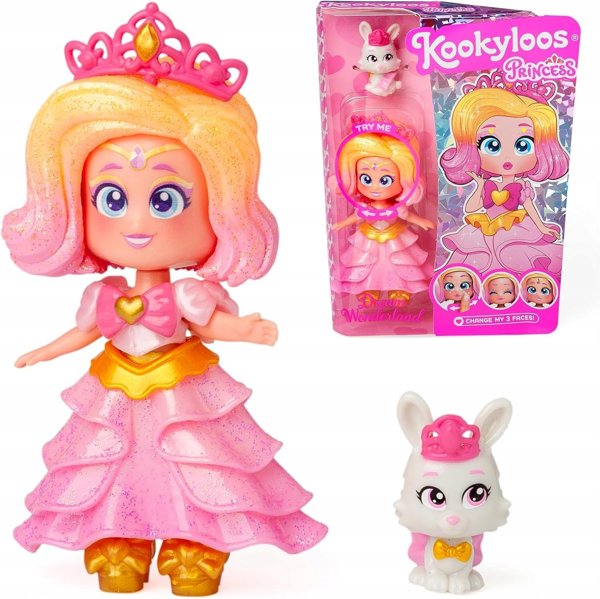 *****KOOKYLOOS Κούκλα Πριγκίπισσα disp/6 38949