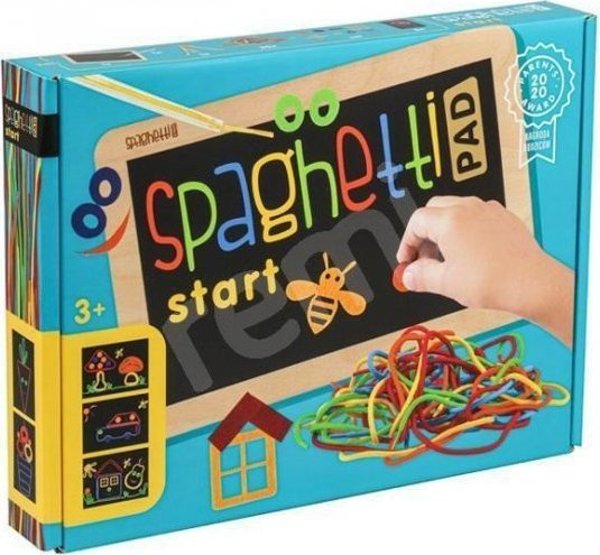 Korbo Spaghetti Ξύλινο Εκπαιδευτικό Παιχνίδι Δημιουργίας, 48 Τεμάχια, Για Παιδιά 3+ Ετών