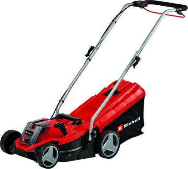 Einhell GE-CM 18/33 Li Χλοοκοπτικό Μπαταρίας 18V 4.0Ah με Φορτιστή, Για Κήπους έως 200τ.μ.