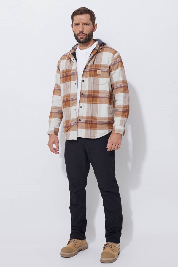 Koszula Wierzchnia Carhartt Flannel Brown