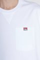 Μπλούζα Ben Davis Heavy SS Duty Pocket White