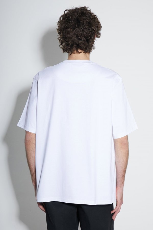 Μπλούζα Ben Davis Heavy SS Duty Pocket White