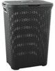 Καλάθι για άπλυτα Curver Natural Style 40L ανθρακί (46796)