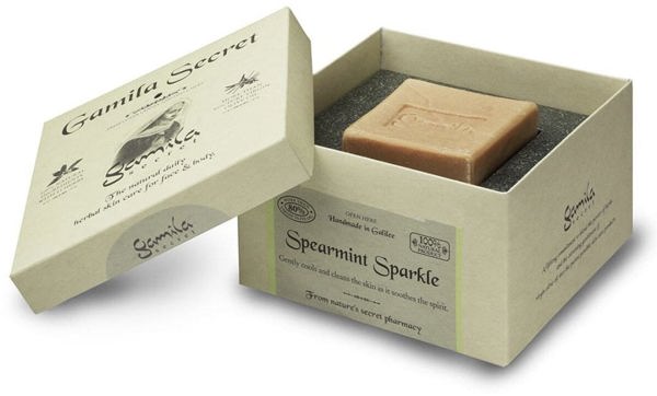 Γράνα Μύλου Σαπούνι Gamila Secret Spearmint Sparkle 115 g