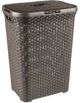 Καλάθι για άπλυτα Curver Natural Style 60L καφέ (46798)