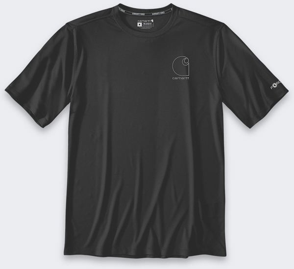 Μπλούζα Sun Defender Lightweight Logo SS Μαύρο